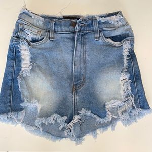Fashion Nova jean shorts